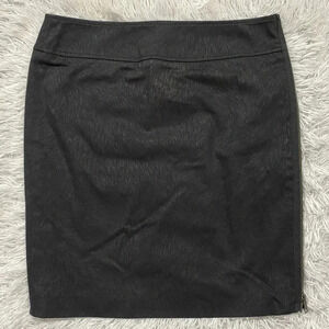 Women's Textured Skirt Black Size 6 Mini Skirt